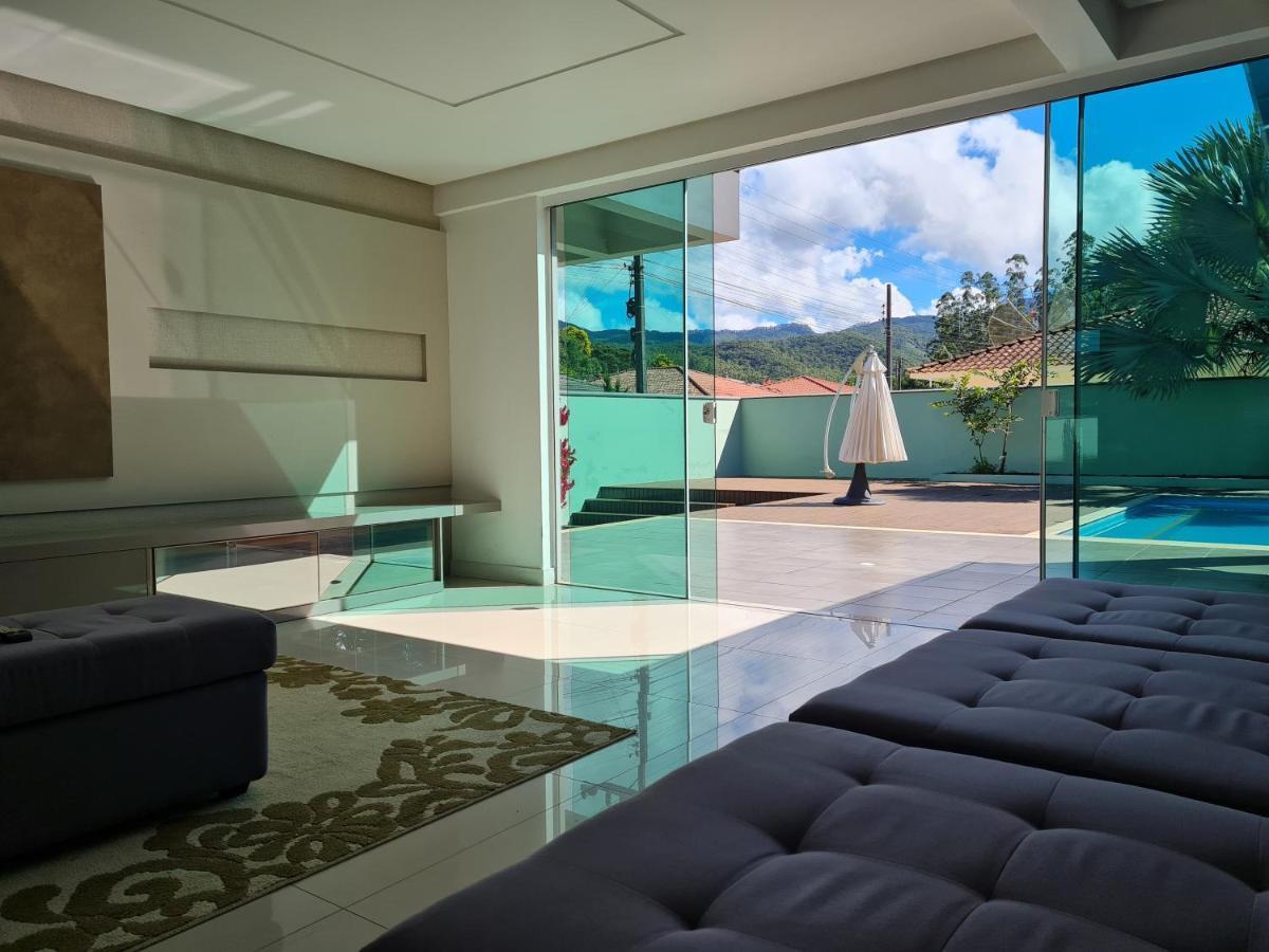 Lux House - Natureza - Piscina - Alto Padrao. Nova Trento Extérieur photo